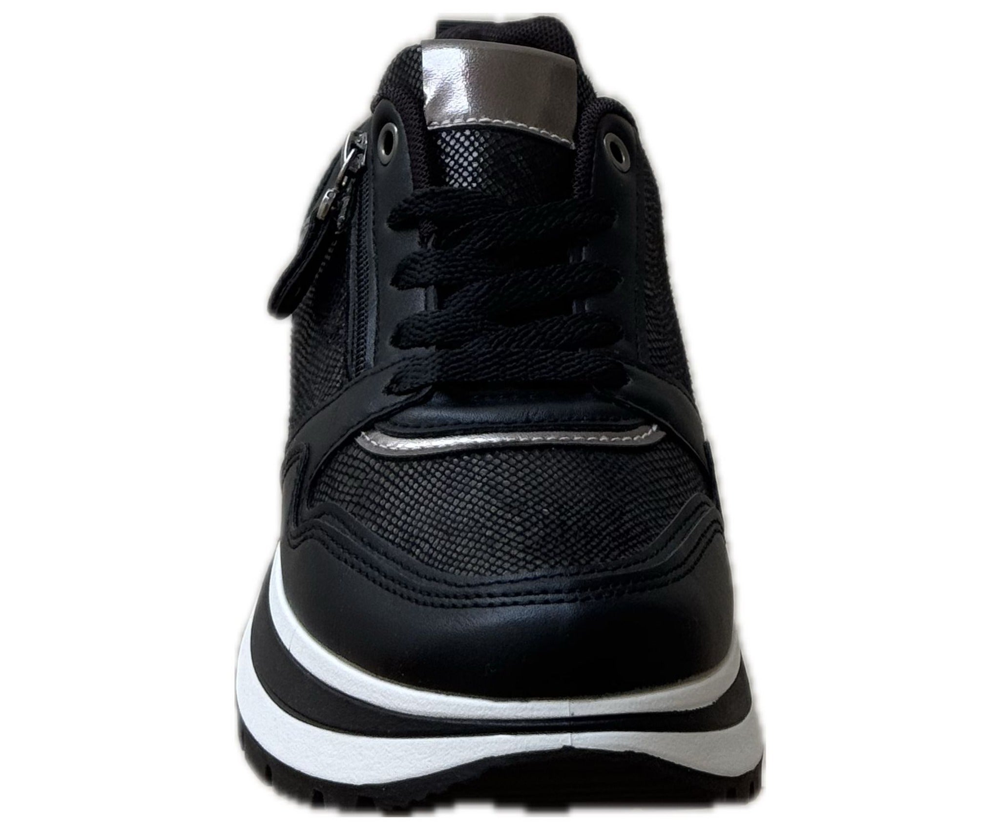 Chunky Sneakers med Guldiga Detaljer & Ormmönster – Beige eller Vinröd